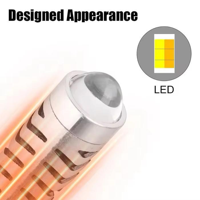 NEW Lampu led ac dc H6 Laser gun h6 P15 BHOLAM DEPAN LED AC DC H6 Laser senja beat vario scoopy