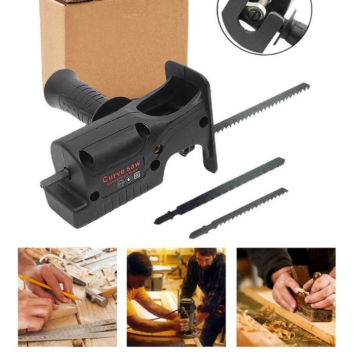 Gergaji Mesin Adapter Reciprocating Adapter Reciprocating Saw Modified Electric Drill Power Tool