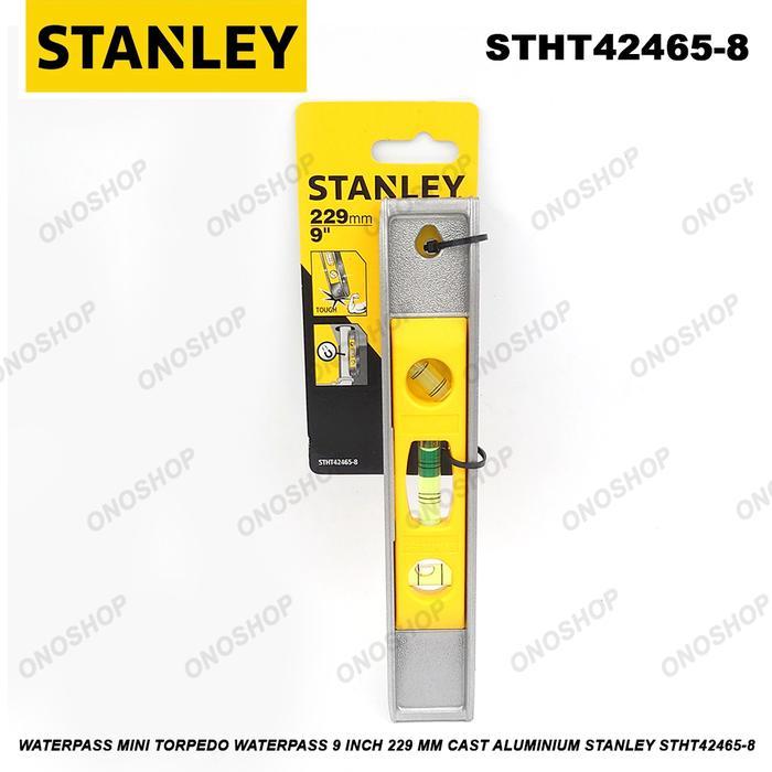 Waterpass Mini Torpedo Waterpass 9 Inch 229 Mm Cast Aluminium Stanley Stht42465-8