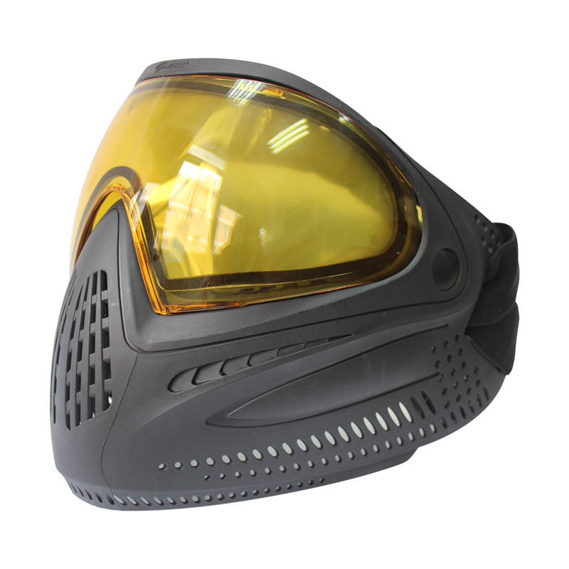 BEST GREAT Paintball Full Face Anti Fog Paintball Mask with DYE I4 Thermal Lens