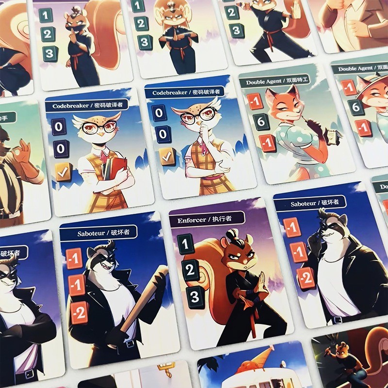 Agent Avenue board game - Development of strategic thinking and competitiveness skills Game