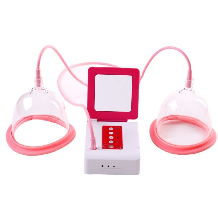New Electric Breast Massager Pressure Therapy Chest Enlargement Pump Vacuum Cupping Chest Enhancing