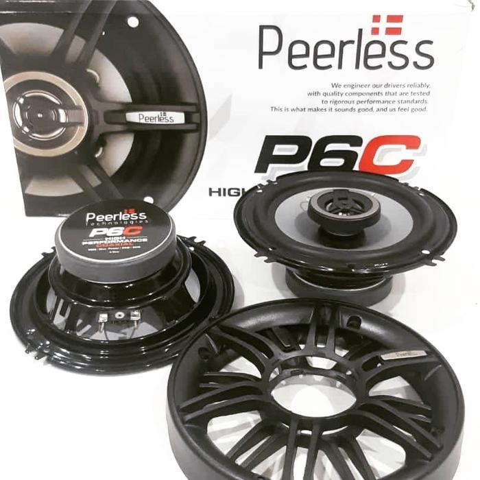 Speaker Mobil Coaxial Peerless P6C High Performance Diskon 80%