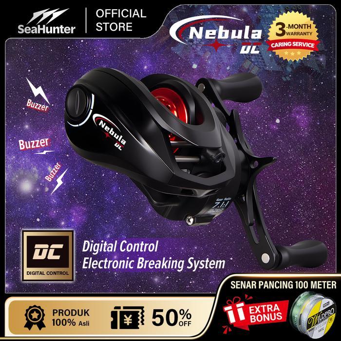 Shiimano - Nebula Dc Reel Bc Pancing Baitcasting Reel Kontrol Rem Digital,7.1:1 Gear