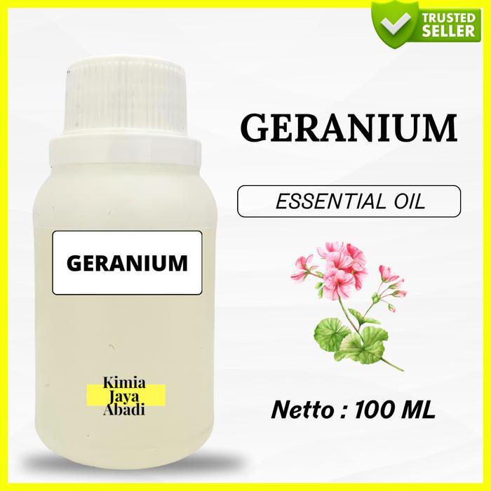 Geranium essential oil / Minyak atsiri geranium 100 ML MURNI