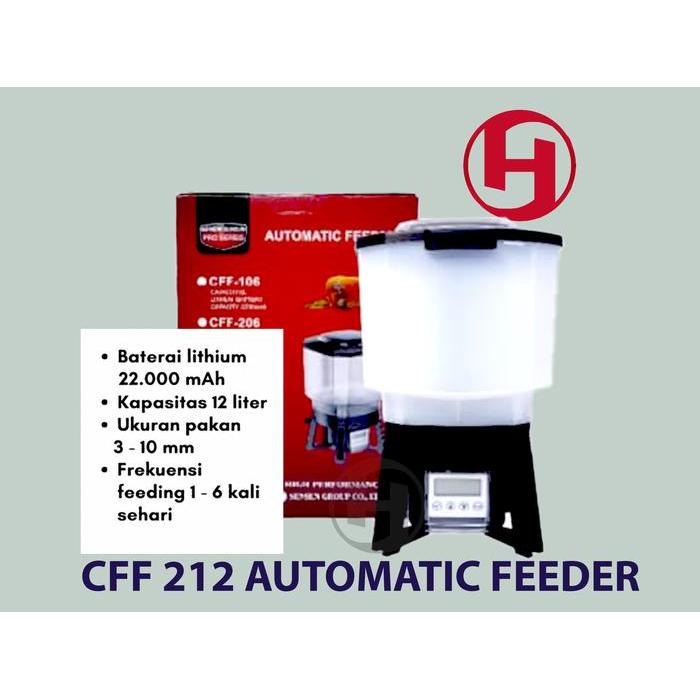 SUNSUN CFF 206 CFF 212 PEMBERI MAKAN IKAN OTOMATIS AUTOMATIC FEEDER ORIGINAL