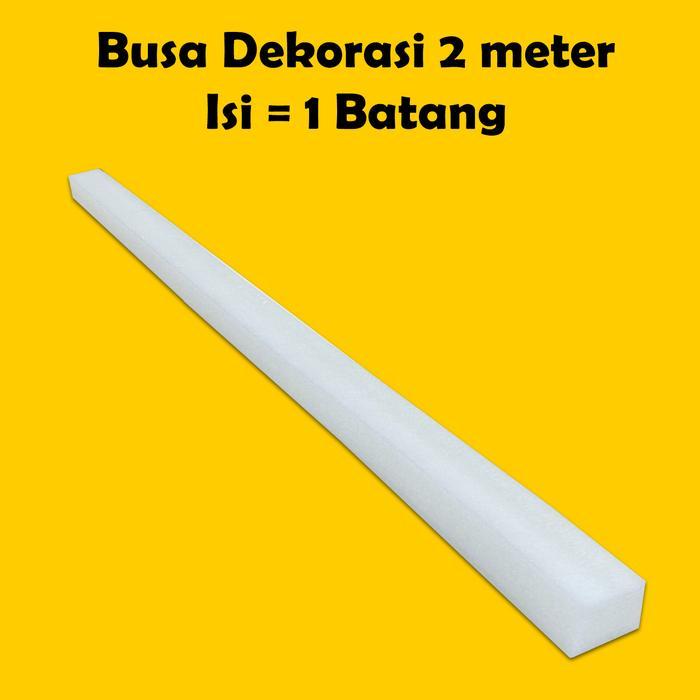 Busa Dekor 2 Meter Busa Bunga Busa Backdrop Busa Dekorasi Gabus Bunga Panjang Gabus Tancap