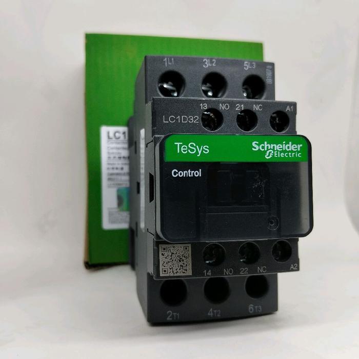 KONTAKTOR 32A LC1D32M7 220V / LC1D32Q7 380V / LC1D32F7 110V / LC1D32B7 24V / LC1D32D7 42V / LC1D32E7