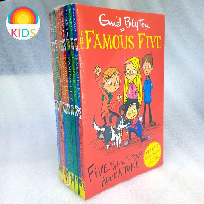 Enid Blyton the famous five book set