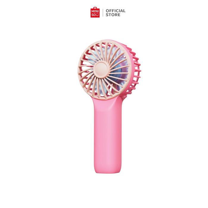 MINISO Kipas Angin Mini Portable Kipas Genggam Kecil USB Warna Kipas Tangan Kipas Portable
