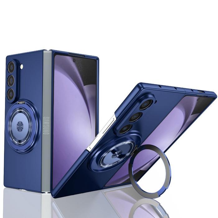CASE COMPATIBLE FOR SAMSUNG GALAXY Z FOLD 7 FOLD7 SNAPFIT MAGNETIC RING 360 ROTATING STAND MAGSAFE