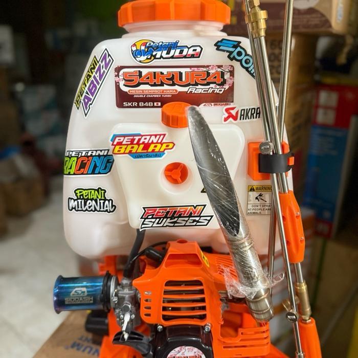 Sakura new 40cc TurboChamber Sprayer  Racing dengan Desain Racing dan Kualitas TurboChamber andalan 