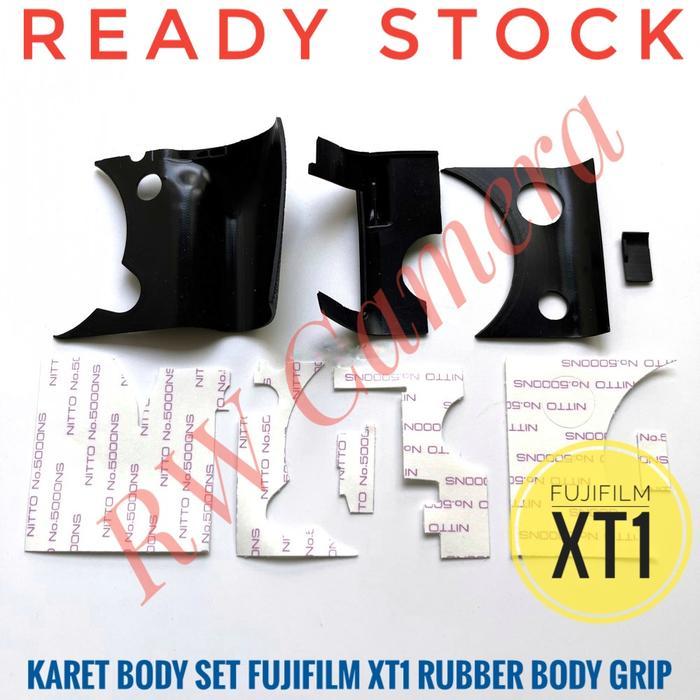 Karet Body Fujifilm Xt1 Rubber Hand Grip Fuji Ruber Set X-T1 Bodi