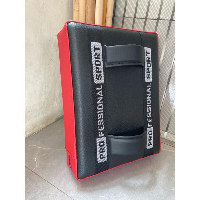 Target Kotak Taekwondo Samsak 40x30cm Bahan Kulit Sintetis Tebal 11cm Jahitan Profesional untuk