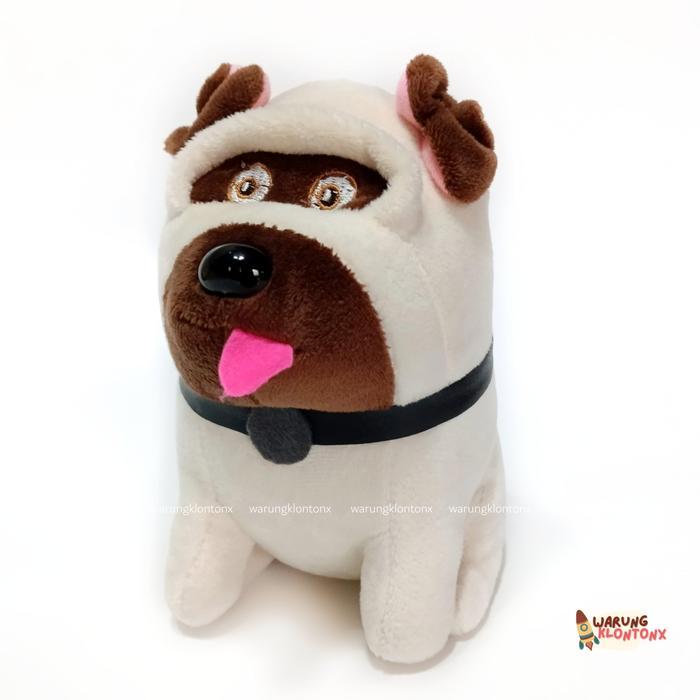 Boneka Anjing Pug Bulldog 18Cm Plush Yelvo
