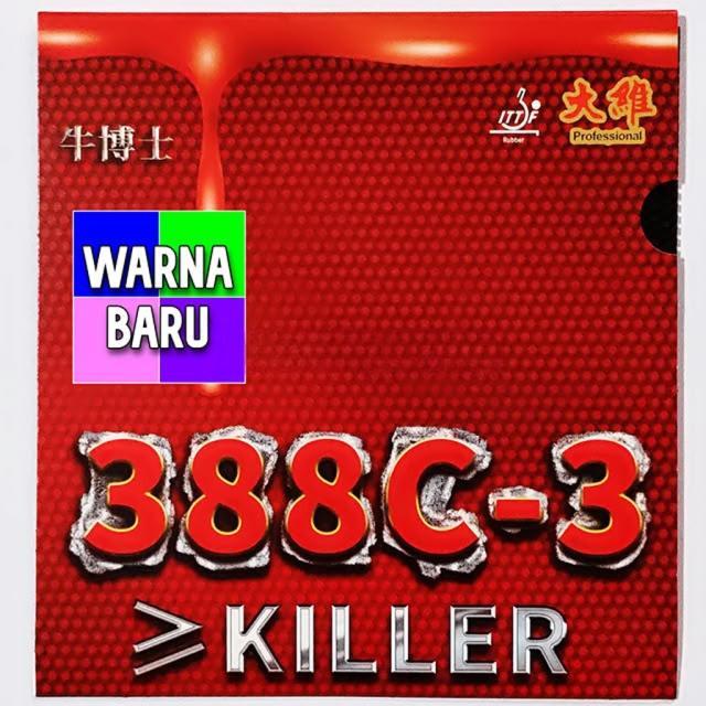 Dawei 388C-3 Killer, Karet Pingpong