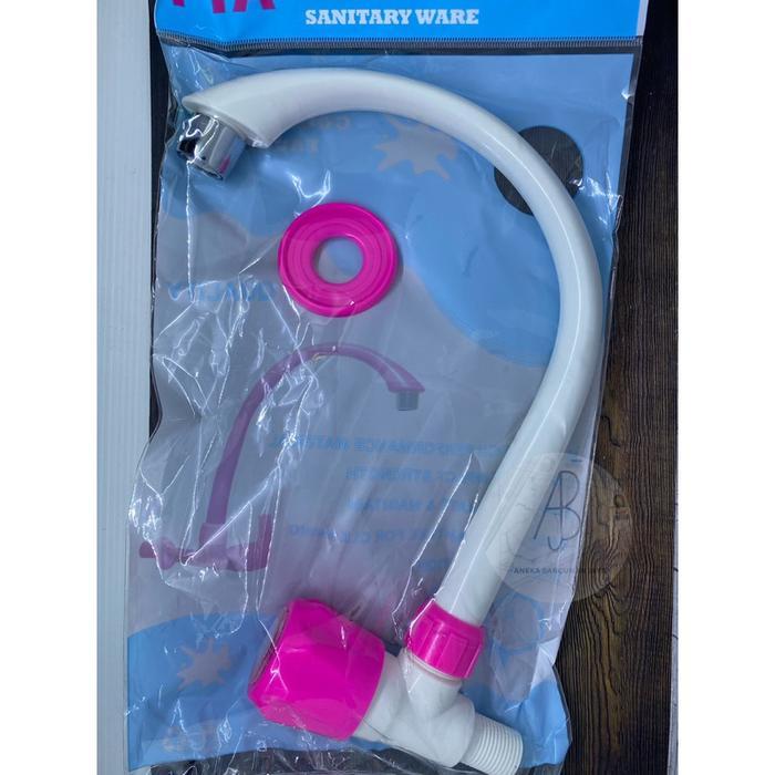 Kran Angsa PVC MURAH / Kran Dapur Plastik / Kran Angsa Plastik MURAH /