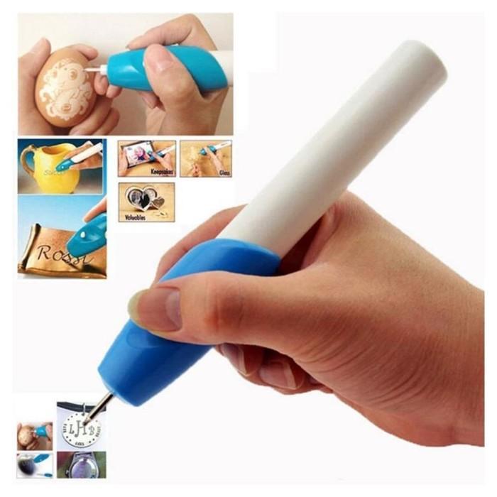 SALE!! Pen Alat Ukir Elektrik Barang Unik Pen Ukir Gelas Sendok Kayu Grafir Kaligrafi Ornamen
