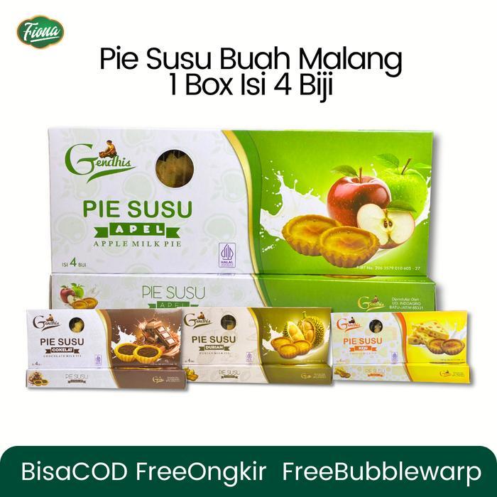 FIONA Pie Pai Susu Durian Apel Strawberry Coklat oleh-oleh Khas Malang Blueberry Cokelat Food