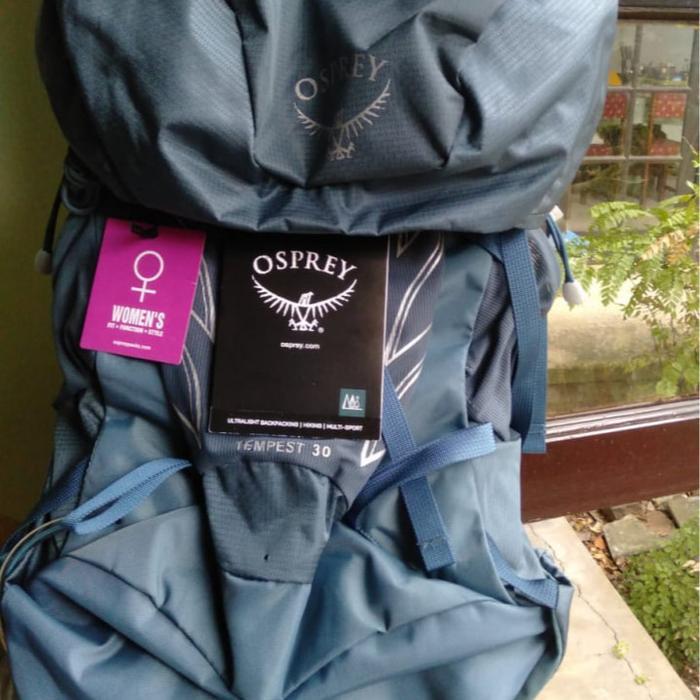 Tas Ransel semi carrier backpack Osprey Tempest 30 Pack - biru muda