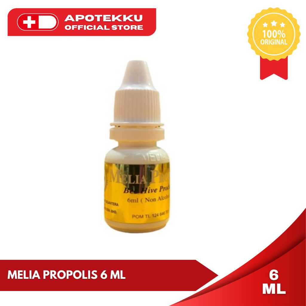 Melia Propolis 6ml - Obat Tetes Herbal (Kecil)