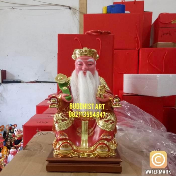 Patung dewa tuapekong dewa bumi tecukong 12 inch