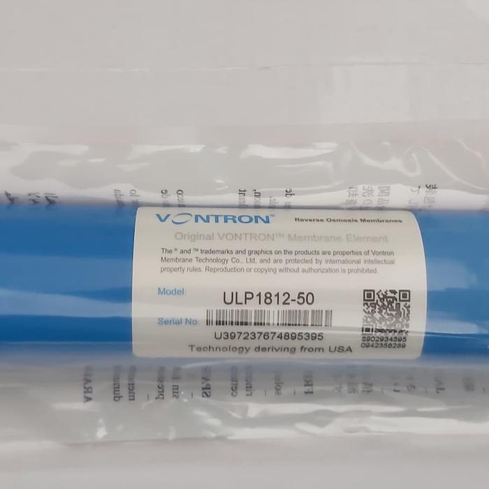 Membran Ro Vontron 50 Gpd (Type 1812-50 Gpd)