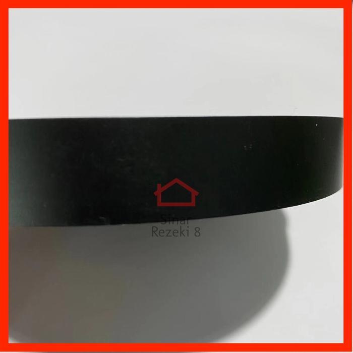 20 Mm Edging Hitam / Vinil Vynil Dof Dop Pvc Edging Taco Plimir Roll Anyaman Pagar Pager