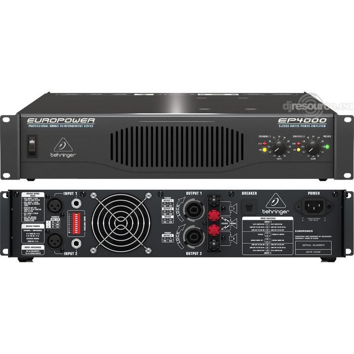 Behringer Ep4000 / Ep 4000 / Ep-4000 Power Amplifier Original #Gratisongkir