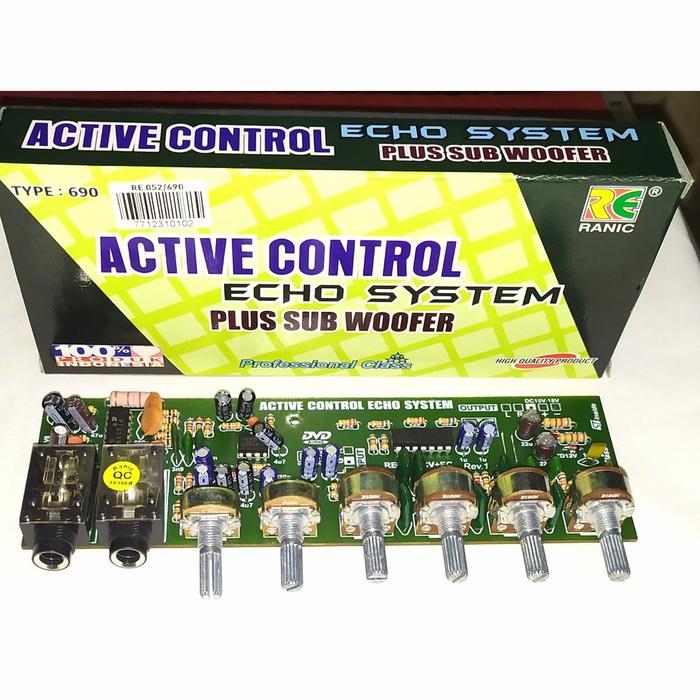 KIT TONE CONTROL STEREO MIC ECHO SUBWOOFER