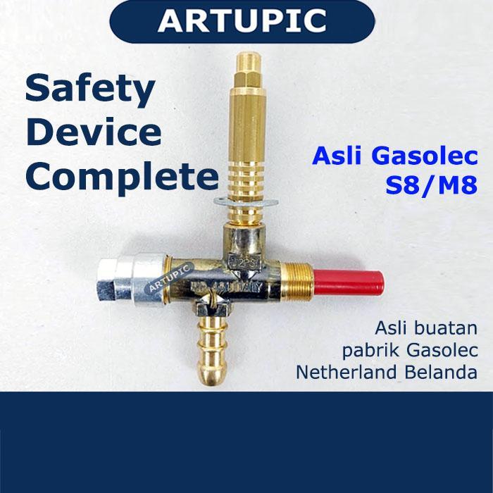 Safety Device Pemanas GASOLEC ASLI Spareparts Spuyer Nozzle Gasolec