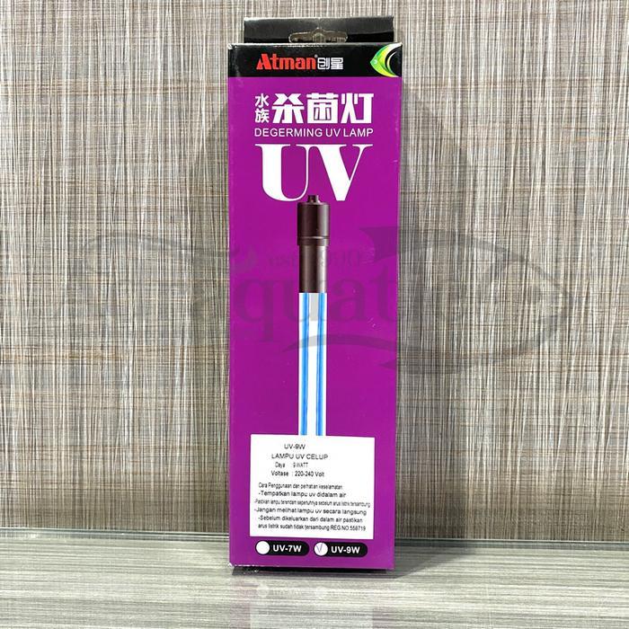 Atman UV-9W Degerming UV Lamp Lampu UV Aquarium