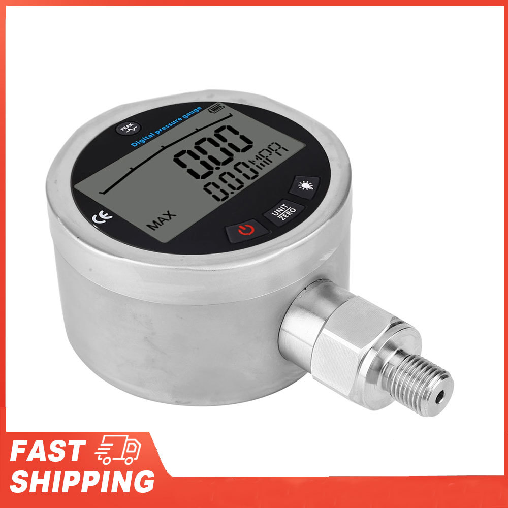 Hydraulic Pressure Gauge Pressure Tester Meter Digital Hydraulic Pressure Gauge 400BAR 040Mpa