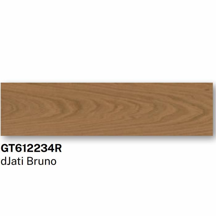 Granit Motif Kayu Roman Djati Bruno Ukuran 15X60