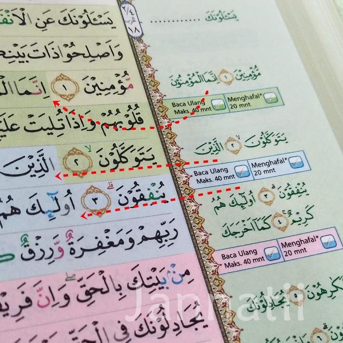 Tokoasterr // Quran Atqah Hafalan B6 Kecil Terjemah - Quran Hafalan - Quran Jannatii [Kode 1Kode