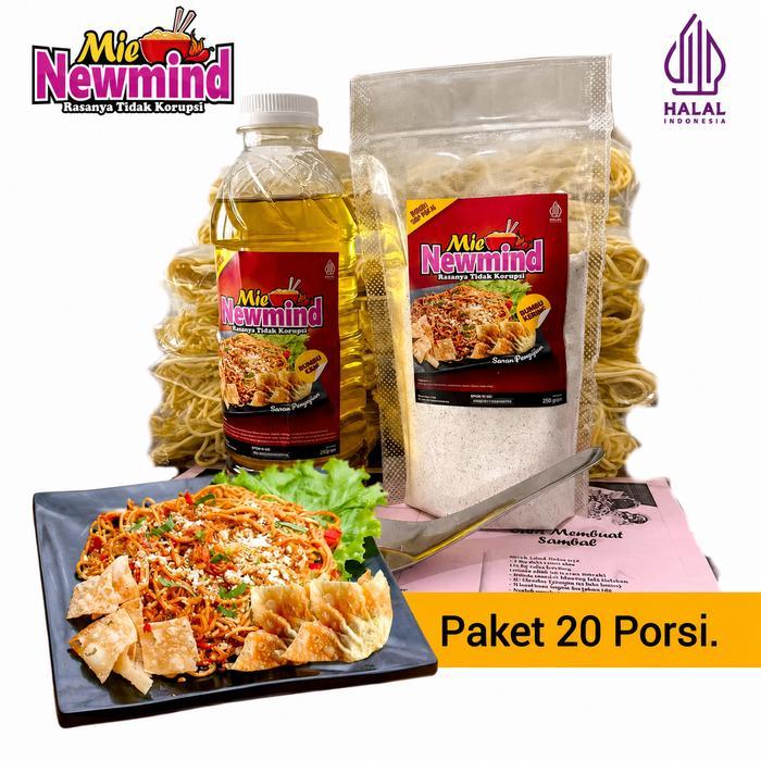 " Paket Bahan Baku 20 Porsi Mie NEWMIND