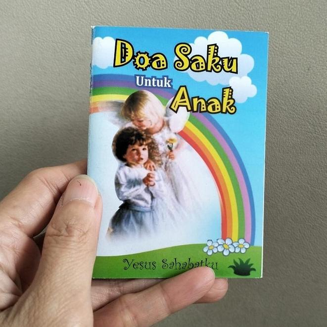 Buku Doa Anak Ukuran Saku Kecil Katolik Kristen 41 Doa Dasar untuk Perkembangan Kepribadian Anak