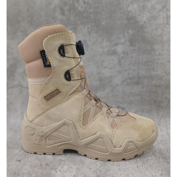 Sepatu Delta Gurun - Sepatu PDL Armory Gurun - Sepatu Model PNS Tali Boa Putar