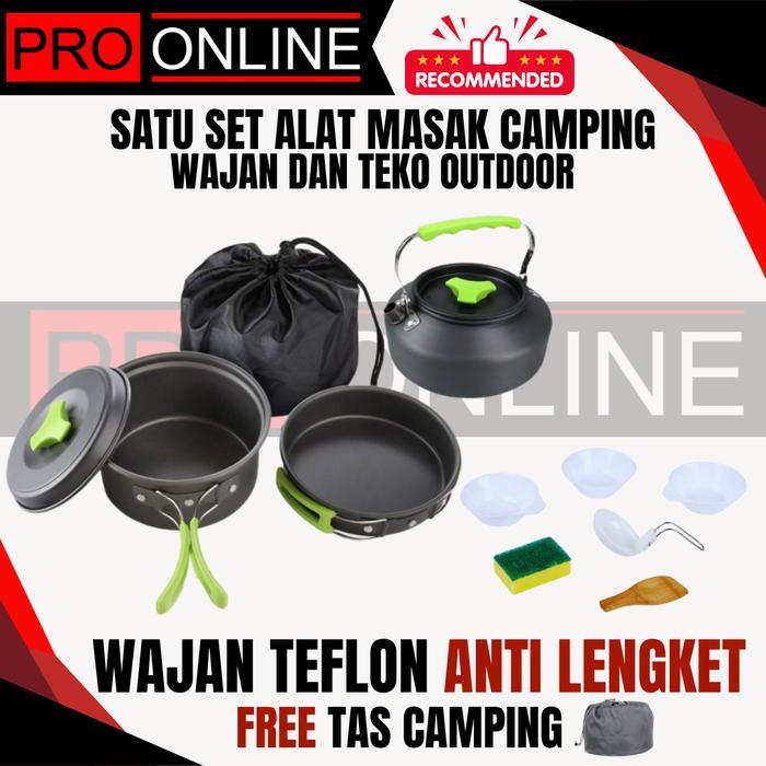 Consina - COOKING SET DS 308 PLUS TEKO 3-4 PERSON