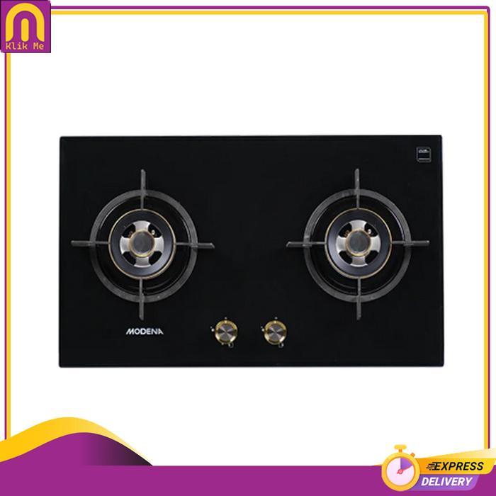 MODENA BH 2725 GABK Kompor Gas Tanam 70cm 2 Tungku BH2725GABK / BH-2725-GABK / 2725GABK