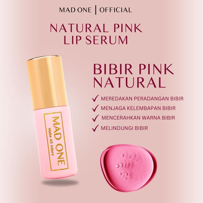 New Mad One - Lip Serum - Serum Bibir - Perawatan Bibir Kusam dan Kering