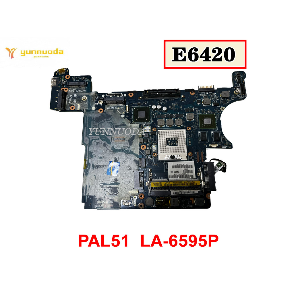 Casing Laptop Original For Dell E6420 Laptop Motherboard CN-520H0 520H0 PAL51 DDR3 PAL51  LA-6595P T