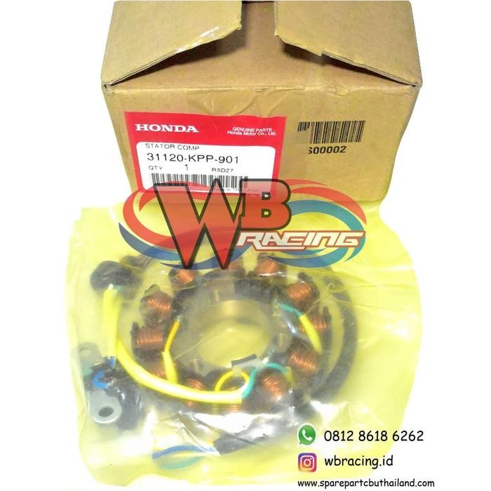 SPAREPART CBR 150: SPUL MAGNET CBR 150 OLD ORIGINAL HONDA THAILAND