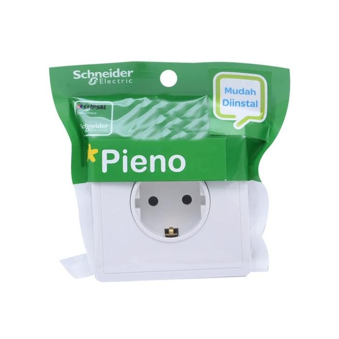 SCHNEIDER PIENO STOP KONTAK - PUTIH