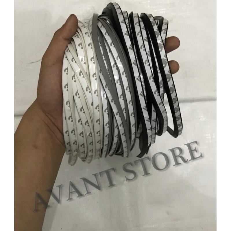 ERM Karet List Bodykit / Fender / Spakbor (dengan double tape 3m)