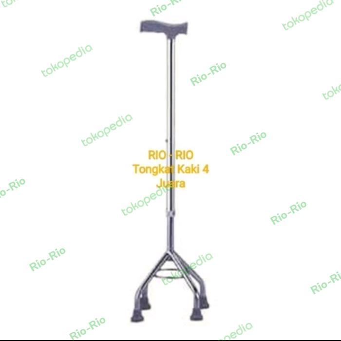 PROMO Tongkat Kaki 4 stainless