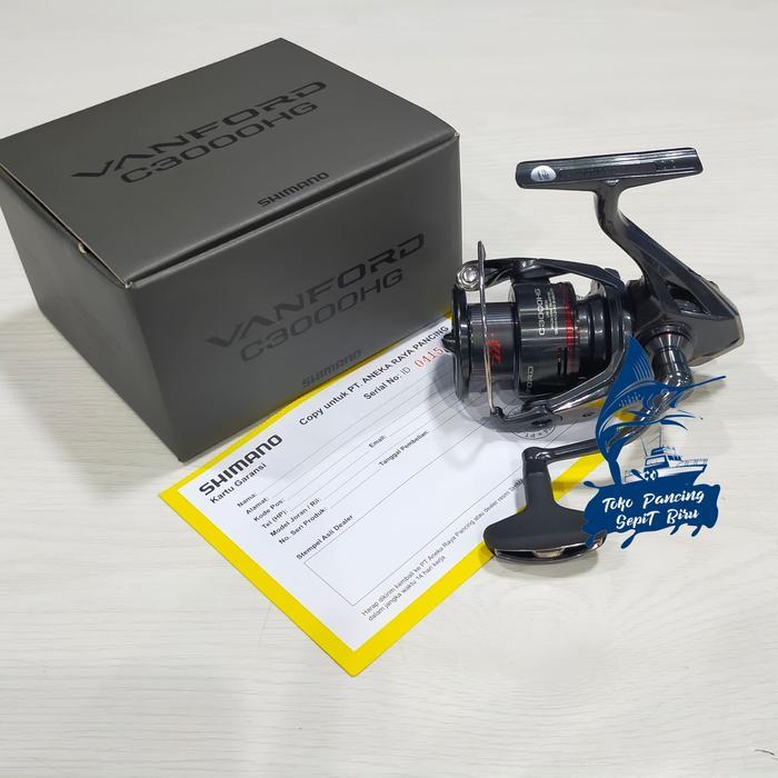 REEL SPINNING SHIMANO VANFORD 500 1000 2500 3000 4000 5000 NEW 2024 GARANSI RESMI Best Quality