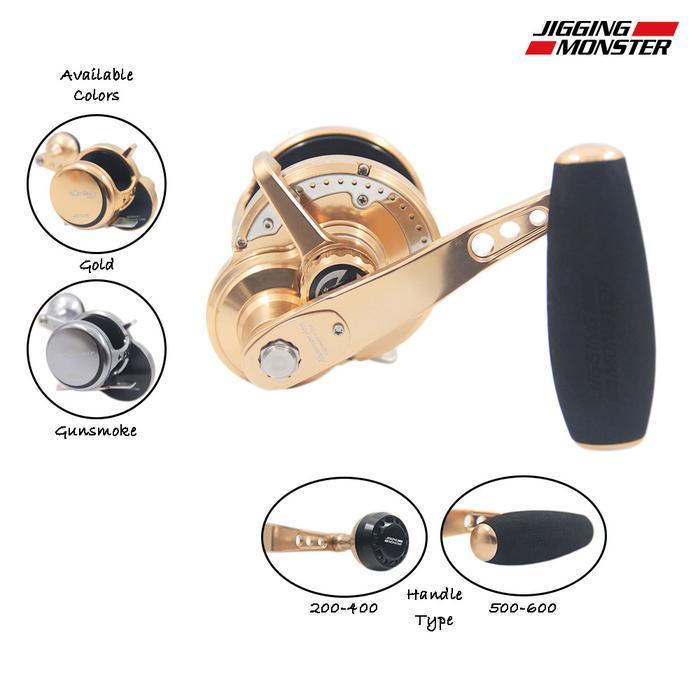 Jigging Monster STRIKER Series Overhead Laut Kuat Best Quality