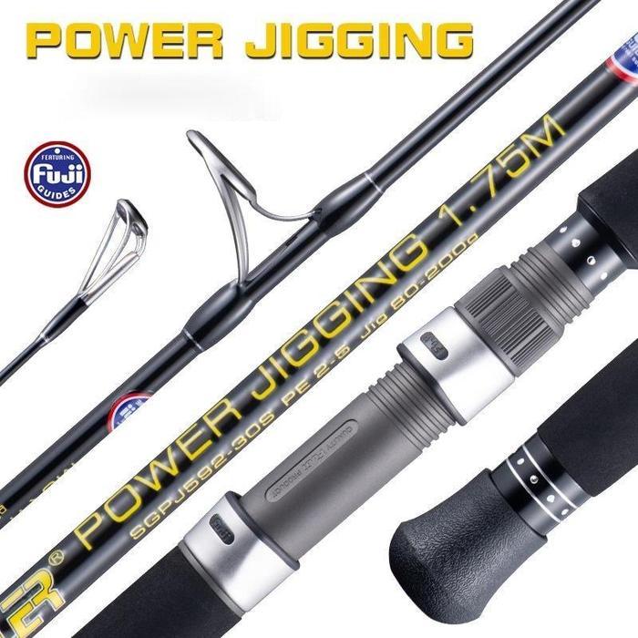 Lurekiller Joran Pancing POWER JIGGING 1.75M FUJI PE 2-5 Jig 80-200G Spinning/Casting JP004 Best