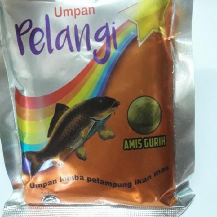 Pelangi Amis Gurih Umpan Mancing Ikan Mas Dasaran Umpan Produk Djempol #Gratisongkir